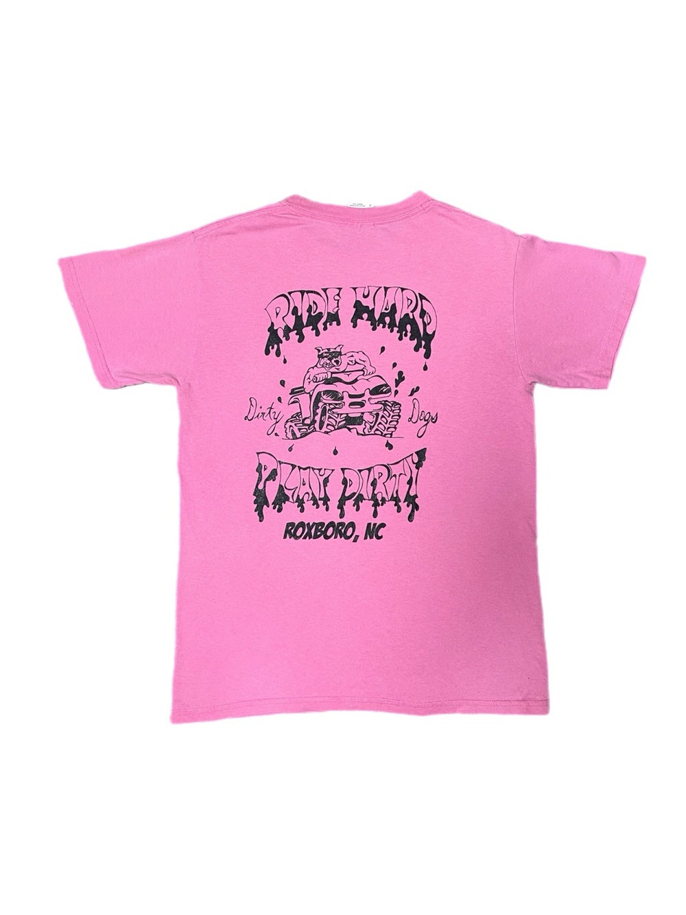 Vintage 90s Ride Hard Dirty Dogs Front/Back Graphic Tee